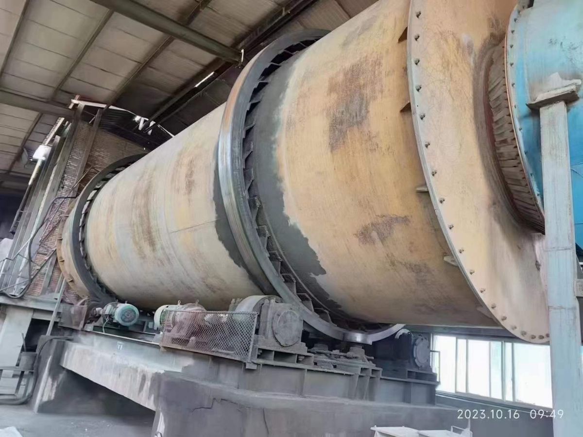 轉(zhuǎn)讓二手三筒烘干機 一套3.6米X10米三回層三筒烘干機