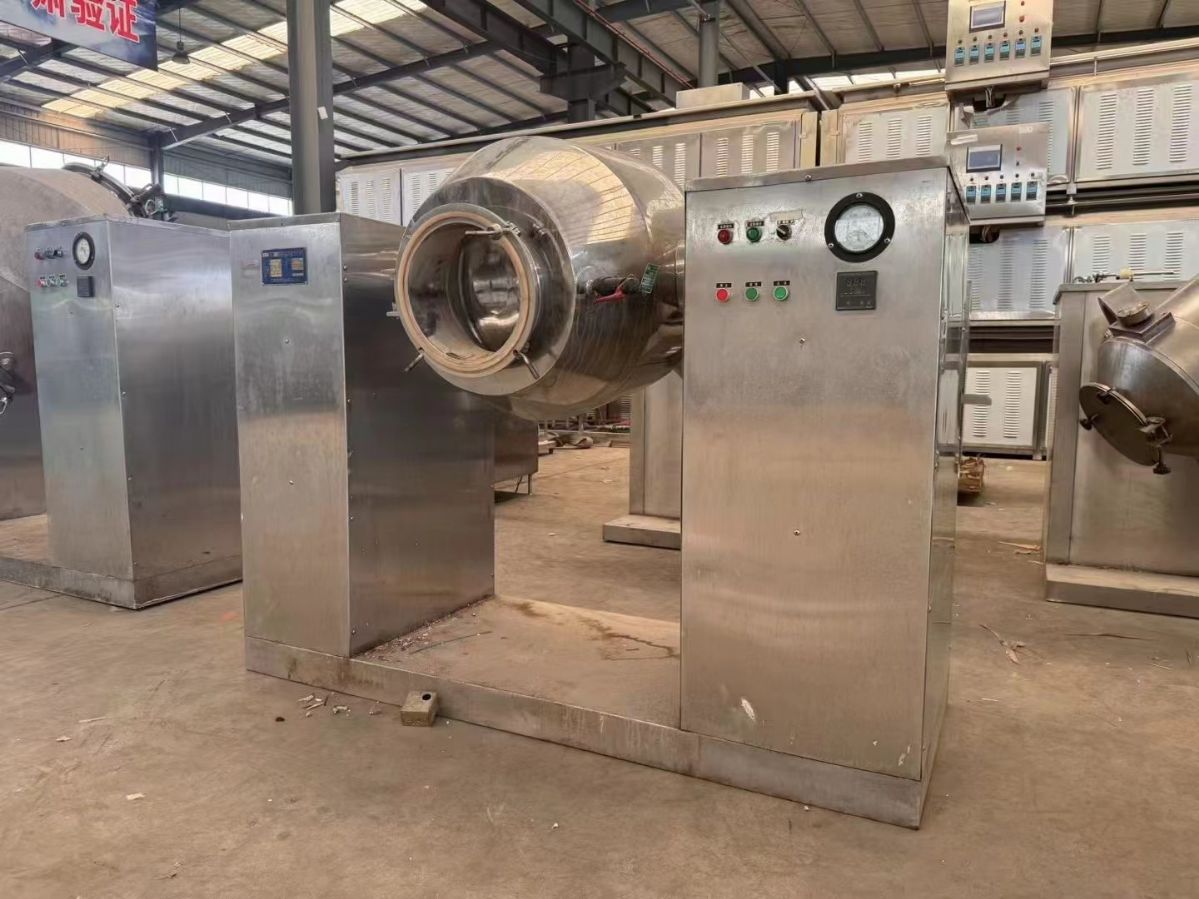 轉(zhuǎn)讓二手雙錐干燥機(jī) 容積100L-200L江蘇瑰寶產(chǎn)不銹鋼雙錐回轉(zhuǎn)干燥