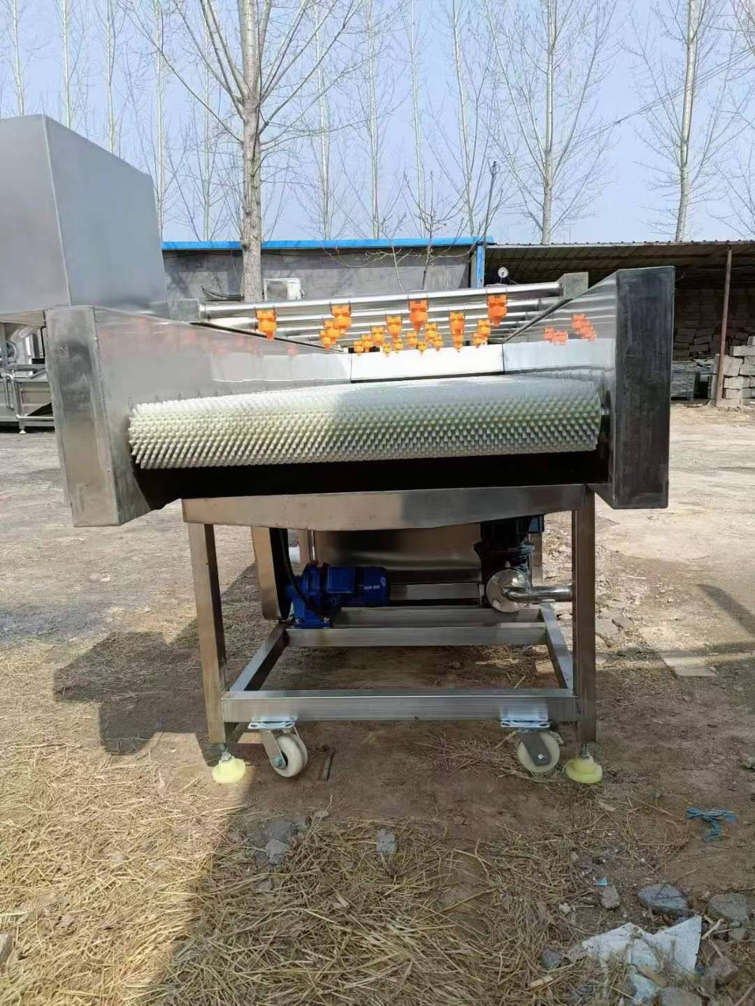 轉(zhuǎn)讓二手平型清洗機 2米-3米平型毛輥清洗機