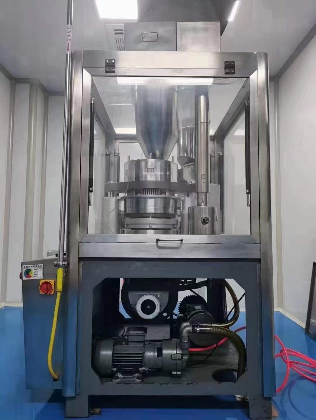 轉讓二手膠囊填充機 一臺1200型北京翰林膠囊填充機 帶磨具