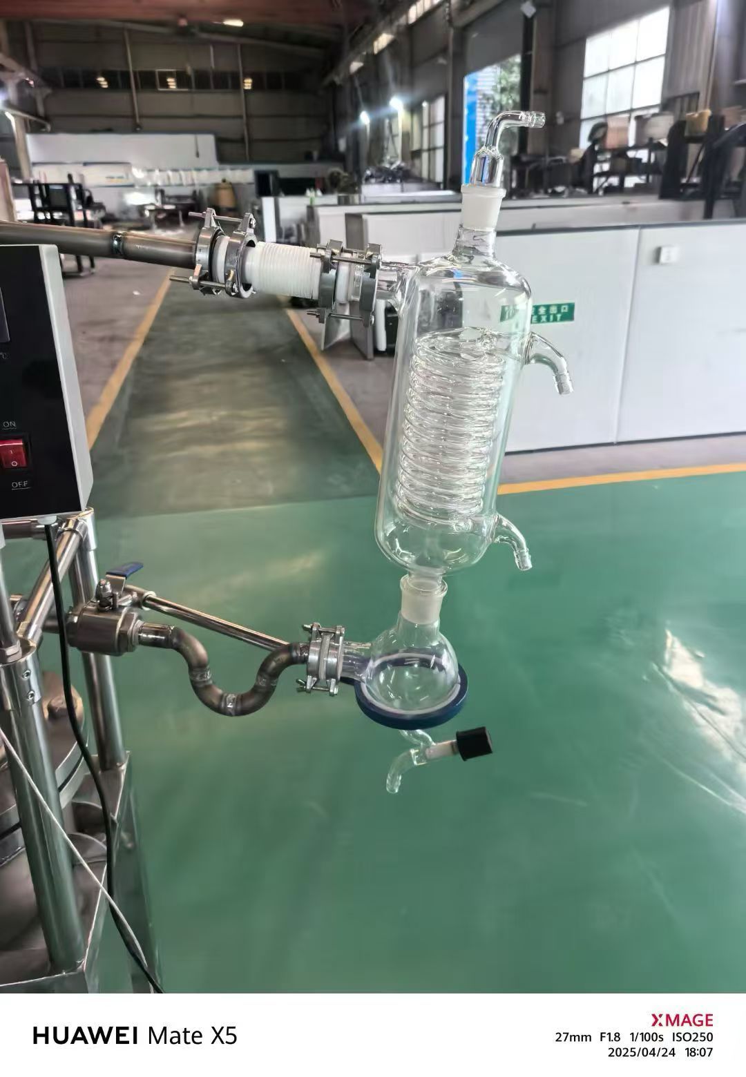 转让二手钛材反应釜 一台容积10升实验型双层钛材反应釜