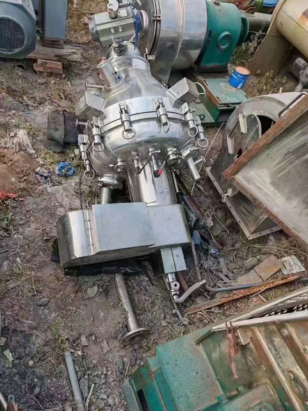 轉(zhuǎn)讓二手實(shí)驗(yàn)型單錐干燥機(jī) 一臺(tái)100L316L材質(zhì)溫州亞光單錐干燥機(jī)