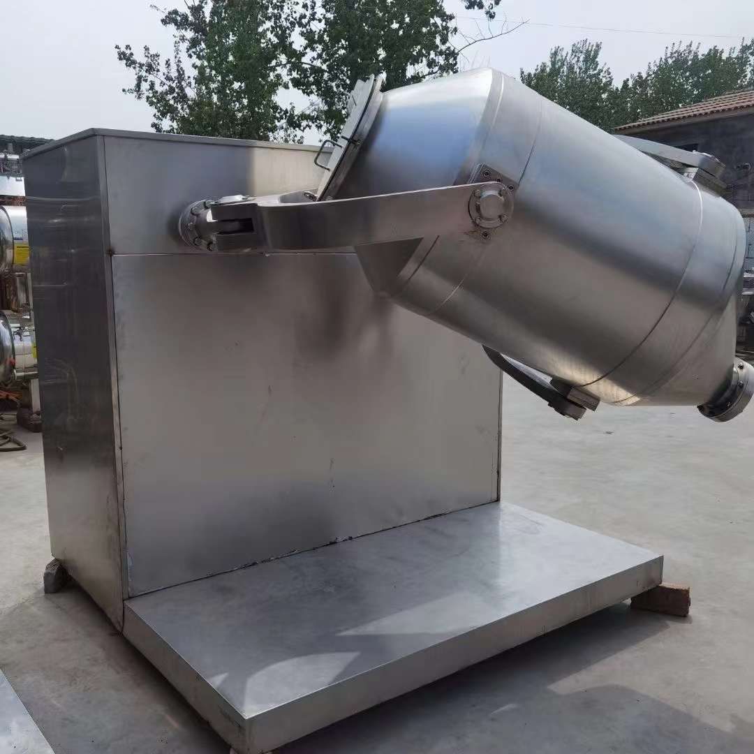 轉(zhuǎn)讓二手三維混合機 容積600L-800L高效三維運動混合機