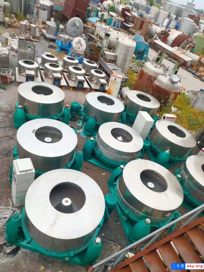 转让二手三足脱水机 9台1500型三足离心机