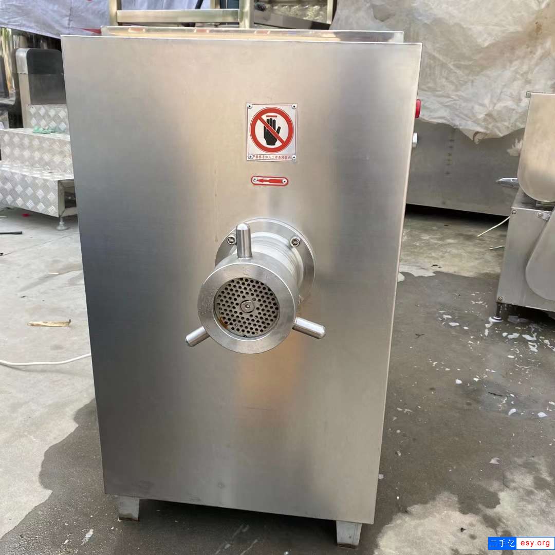 轉(zhuǎn)讓二手曉進(jìn)絞肉機(jī) 一臺(tái)120型凍肉絞肉機(jī)