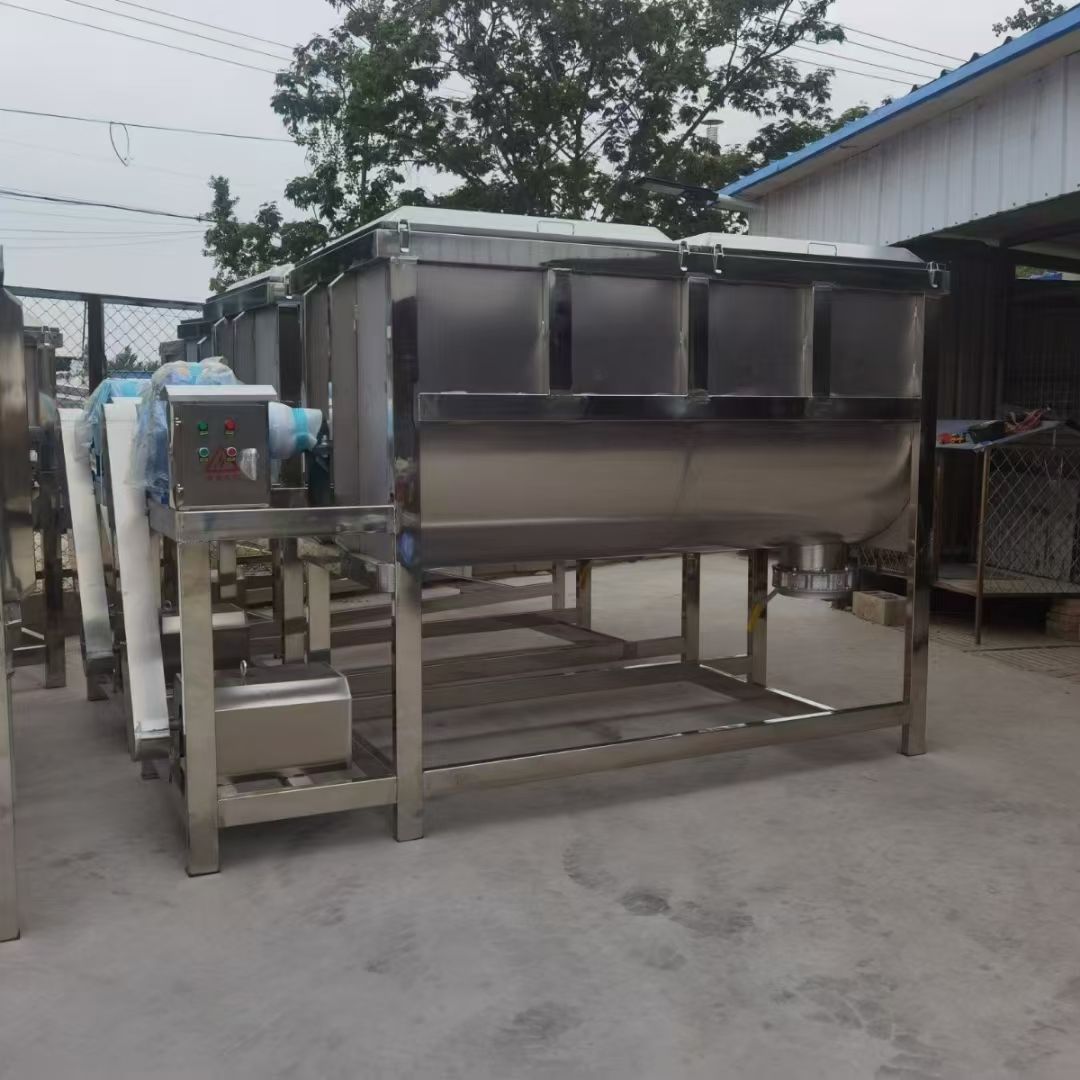 轉(zhuǎn)讓二手螺帶混合機(jī) 容積1-5立方食品級拋光螺帶混合機(jī)