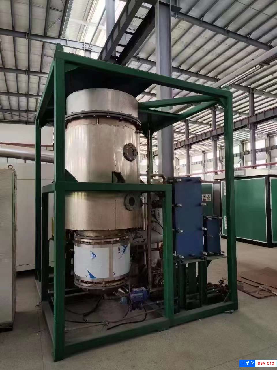 轉(zhuǎn)讓二手實(shí)驗(yàn)型蒸發(fā)器 100L-200L鈦材MVR蒸發(fā)器