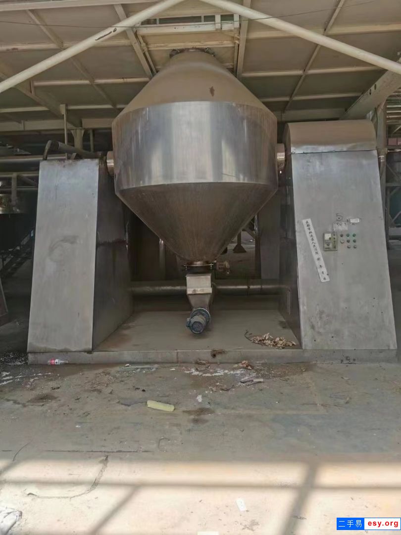 轉(zhuǎn)讓二手雙錐干燥機 3臺1000不銹鋼雙錐干燥機