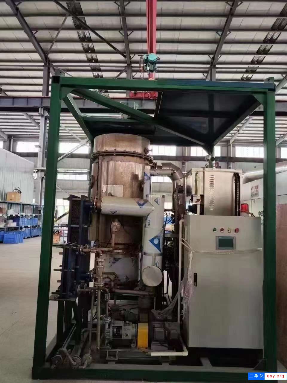 轉(zhuǎn)讓二手實(shí)驗(yàn)型蒸發(fā)器 100L-200L鈦材MVR蒸發(fā)器
