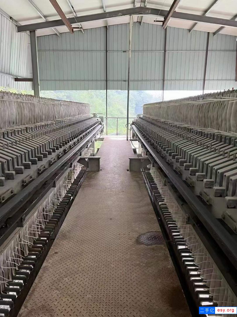 轉(zhuǎn)讓二手景津壓濾機 兩臺700平方自動隔膜壓濾機