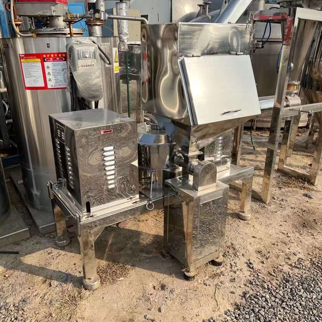 轉(zhuǎn)讓二手超威粉碎機(jī) 一套15型全不銹鋼超威粉碎機(jī)