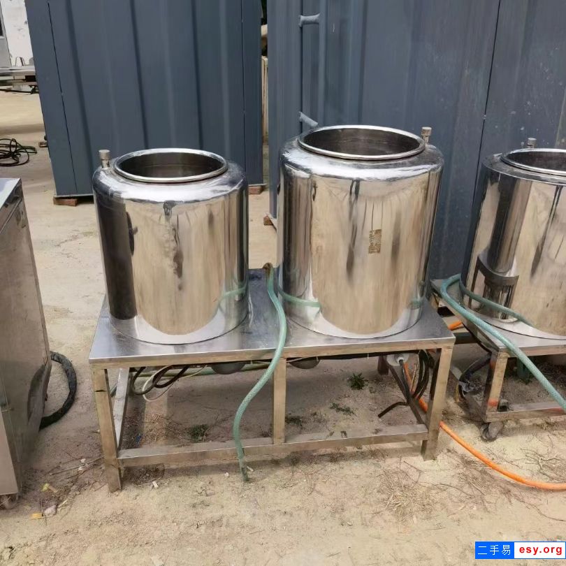 轉讓二手真空乳化機 兩臺50L均質乳化機