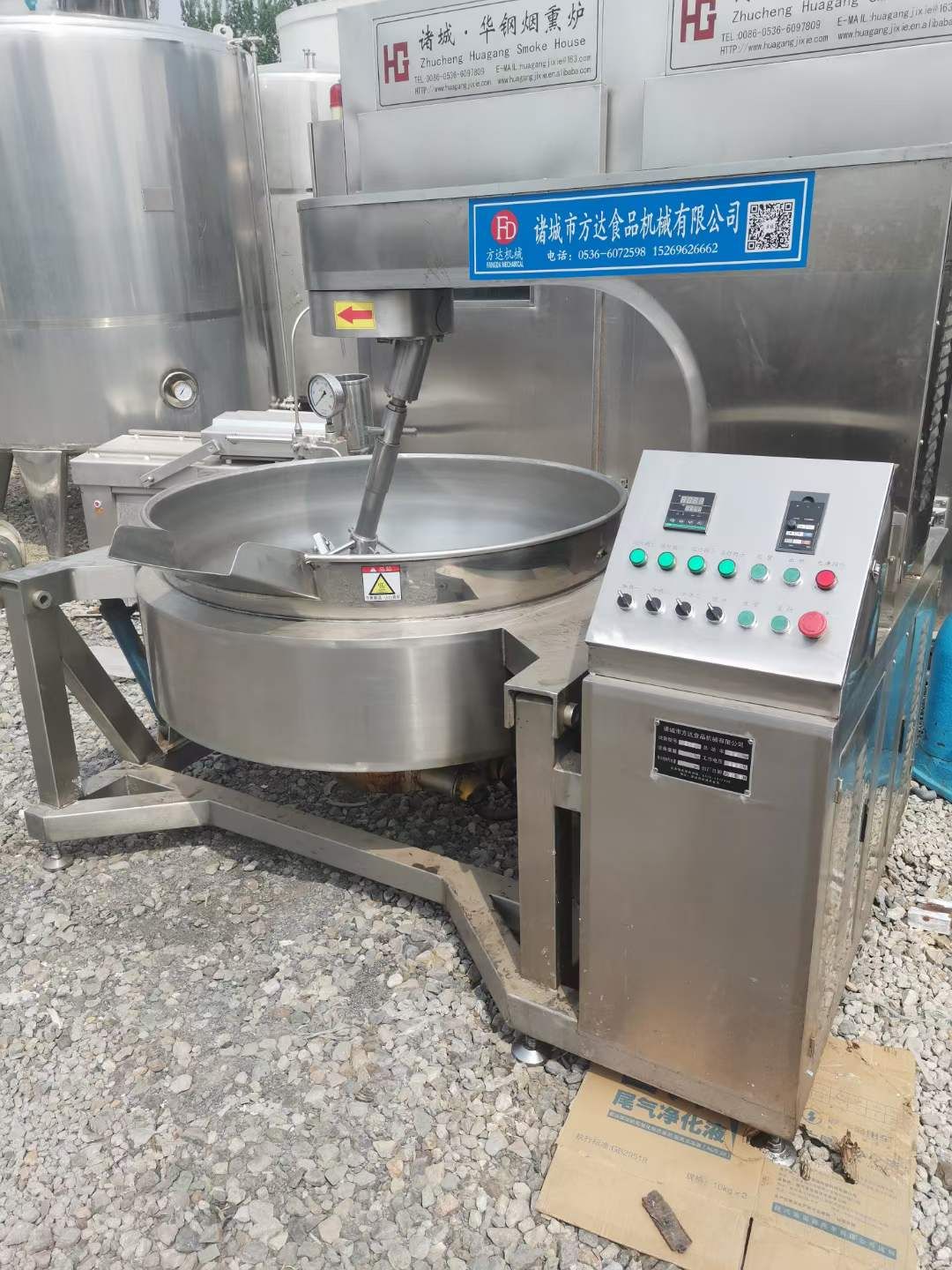 轉(zhuǎn)讓二手行星炒鍋 一臺(tái)500L電加熱全自動(dòng)行星炒鍋
