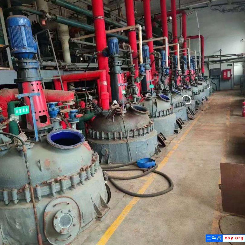 轉讓二手太極反應釜 1000L-5000L搪瓷反應釜