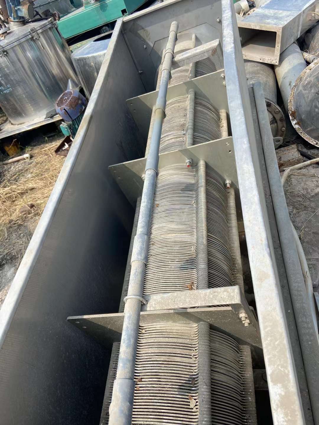 轉(zhuǎn)讓二手污泥脫水機 一套301型疊螺污泥脫水機