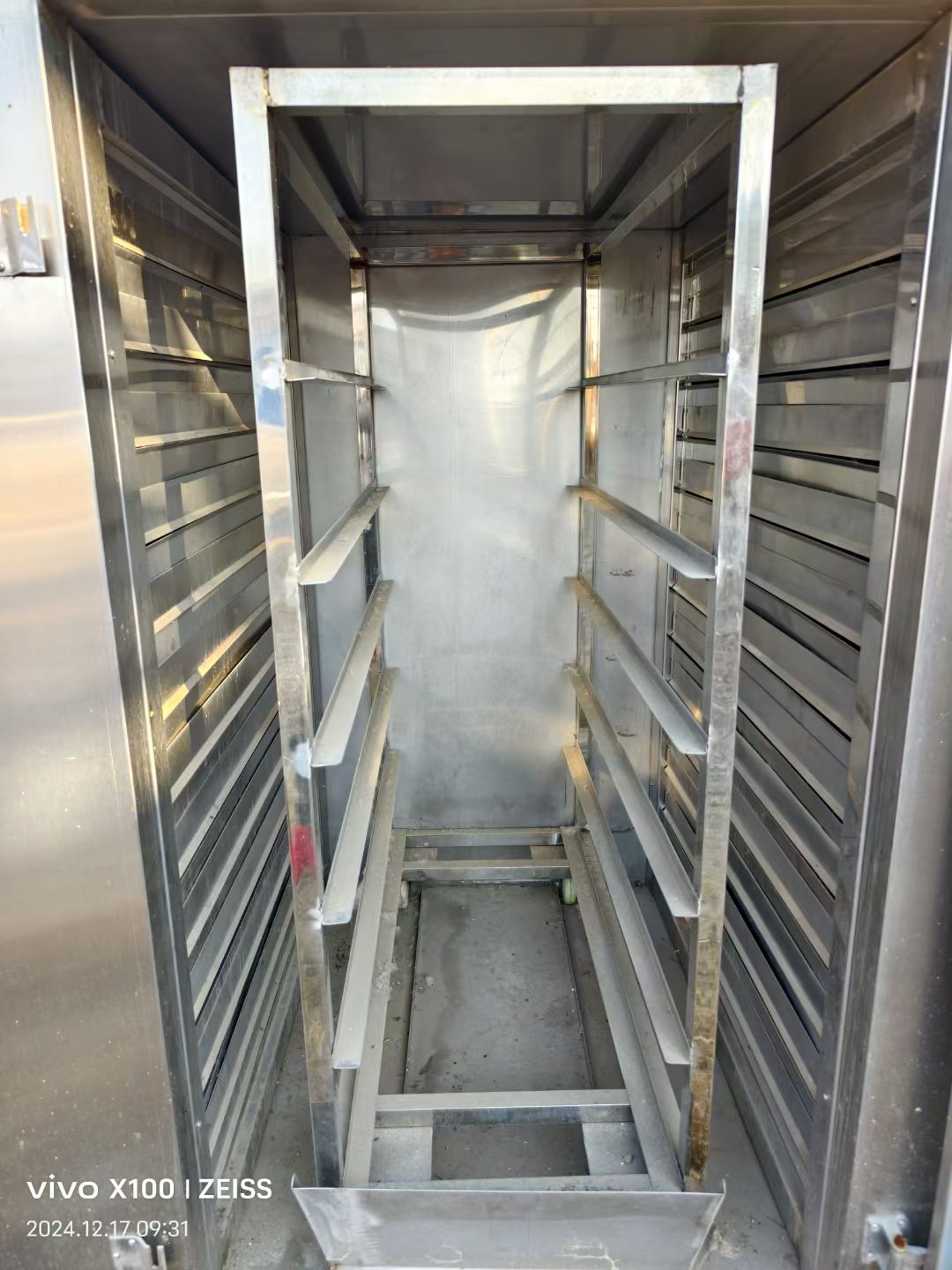 转让二手热风烘箱 两台24盘单门单车电气两用热风循环烘箱