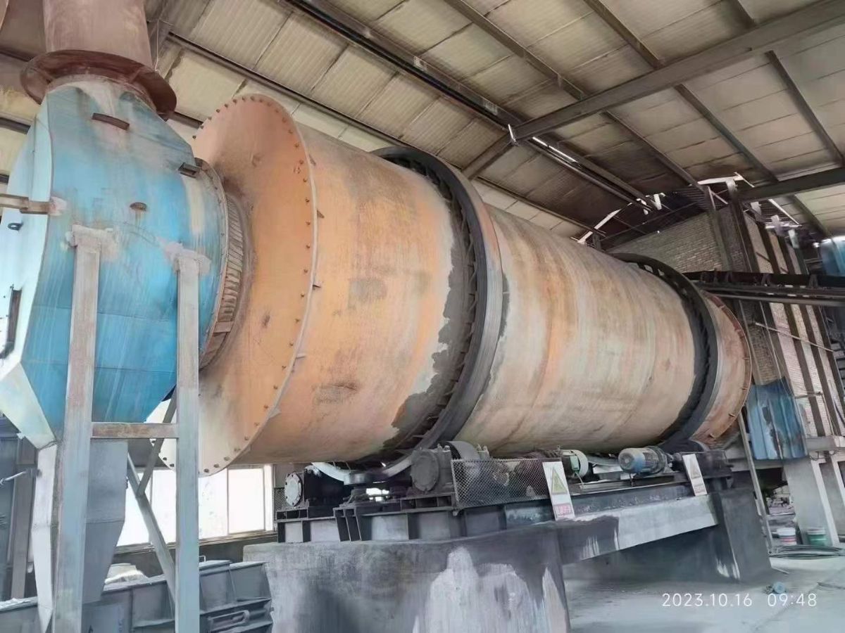 轉(zhuǎn)讓二手三筒烘干機 一套3.6米X10米三回層三筒烘干機