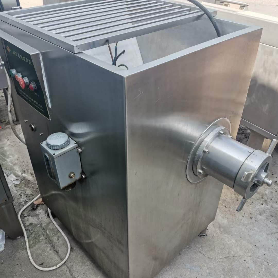 轉(zhuǎn)讓二手立式絞肉機 一臺120型諸城泰和產(chǎn)凍肉絞肉機