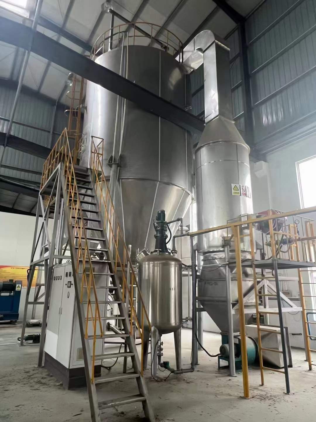 轉(zhuǎn)讓二手噴霧干燥塔 一套400型全不銹鋼離心噴霧干燥機(jī)