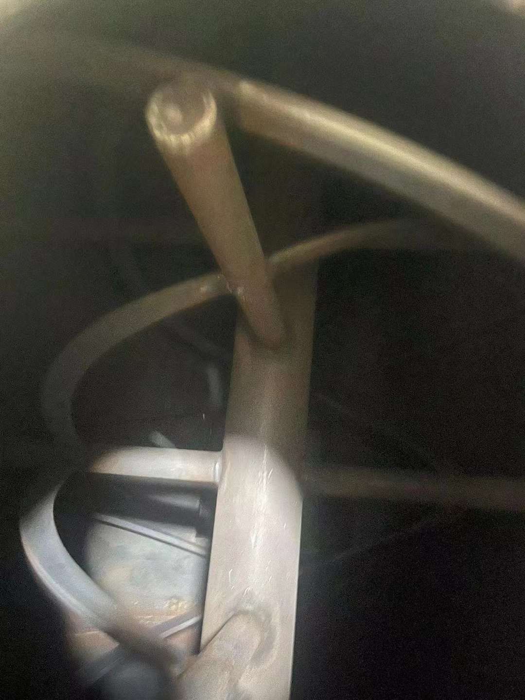 轉(zhuǎn)讓二手臥式混合機(jī) 一臺(tái)4立方臥式碳鋼螺帶混合機(jī)