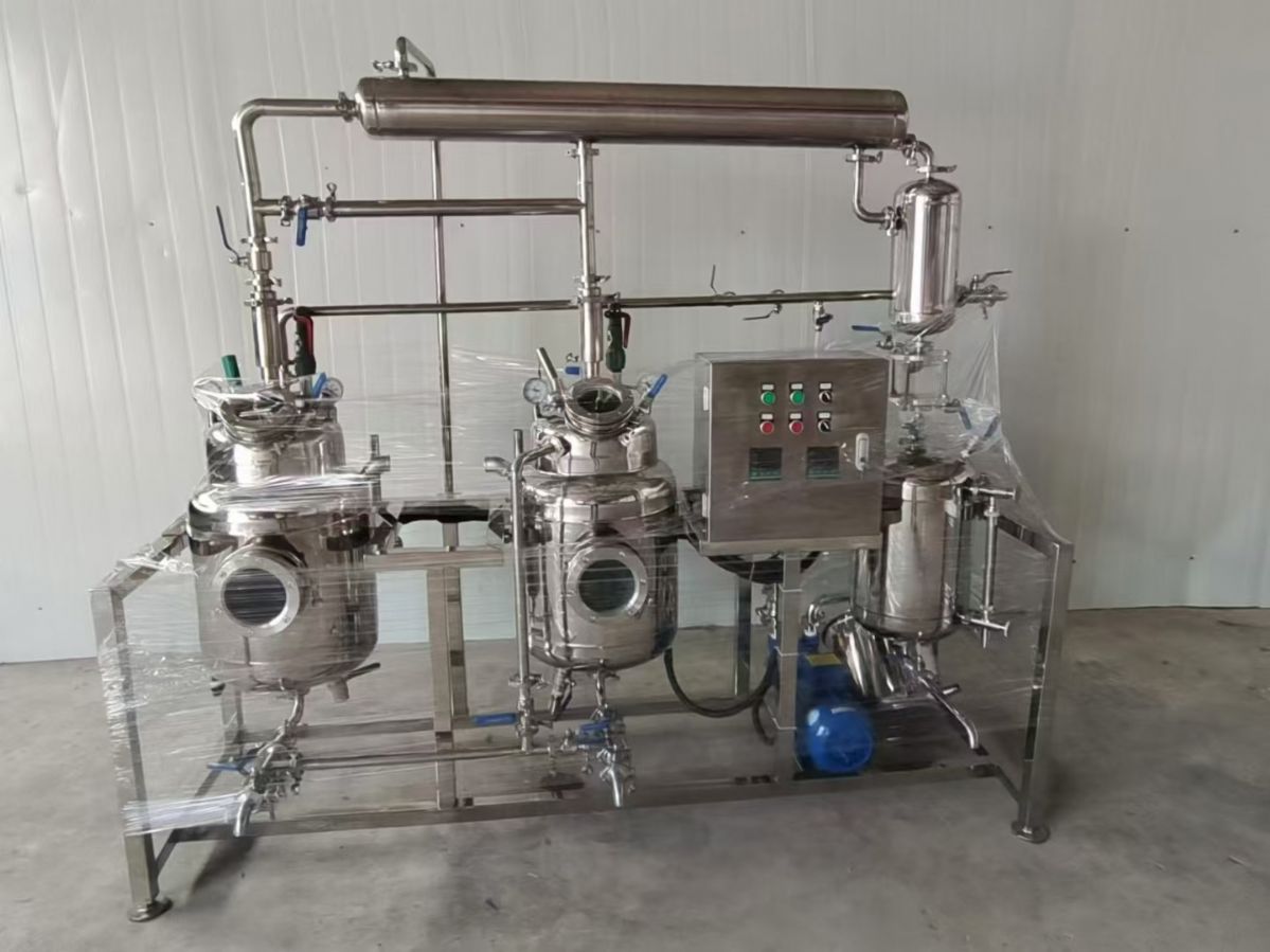 轉(zhuǎn)讓二手濃縮機(jī)組 容積20L-100L實(shí)驗(yàn)型多功能濃縮提取機(jī)組