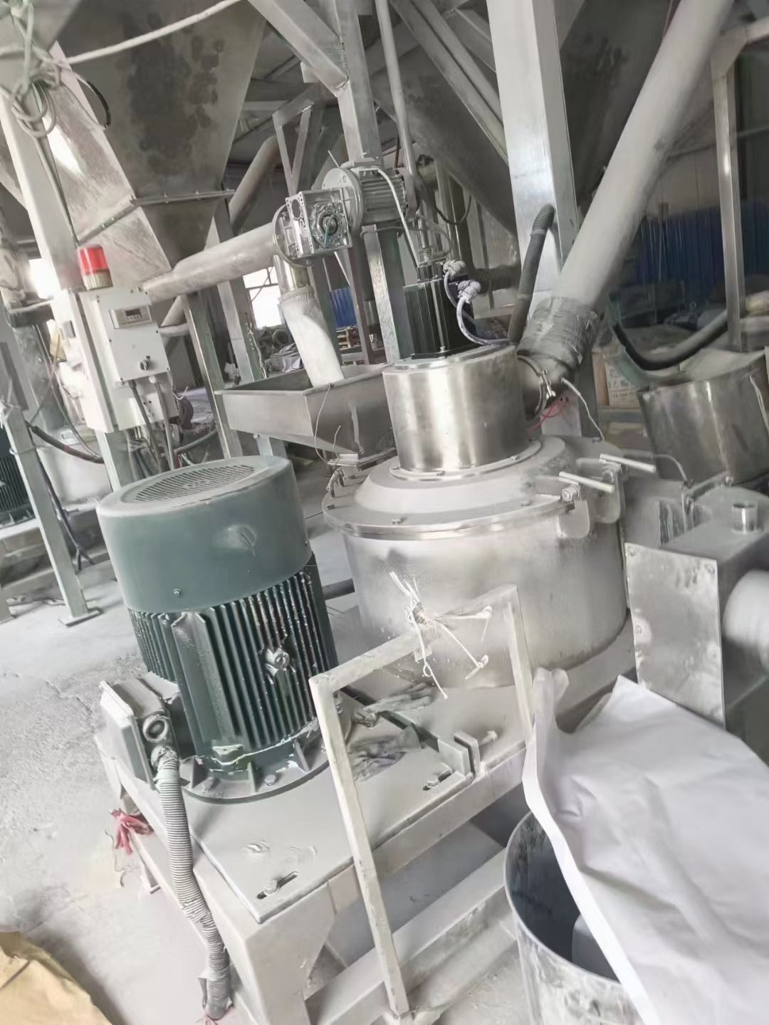 轉(zhuǎn)讓二手超微粉碎機(jī) 全套80型高效超威粉碎機(jī)