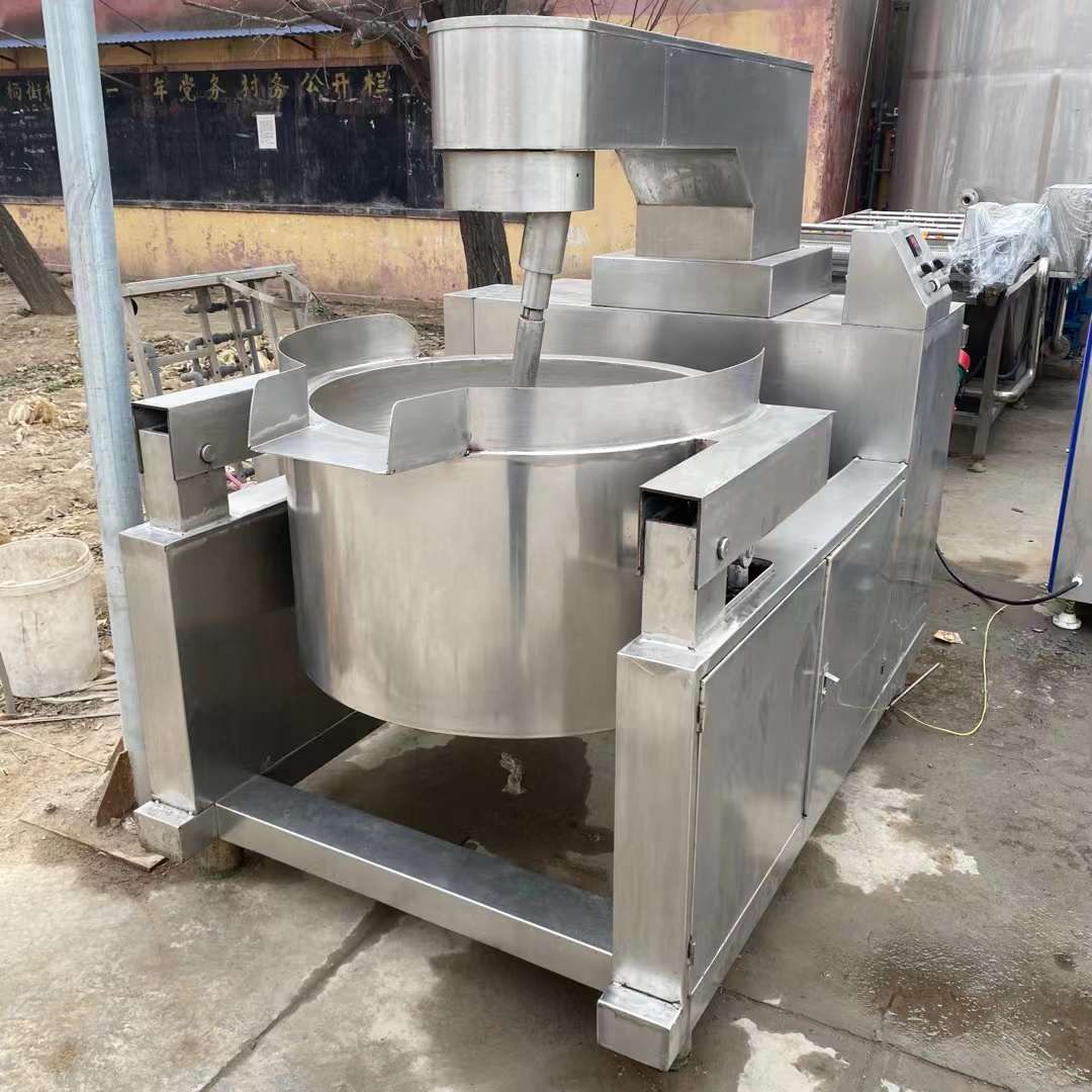 轉(zhuǎn)讓二手行星炒鍋 一臺(tái)200L全自動(dòng)電磁加熱行星攪拌夾層鍋