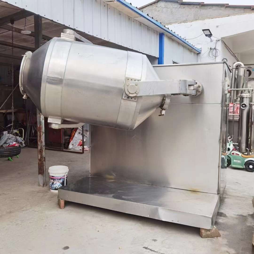 轉(zhuǎn)讓二手三維混合機 容積600L-800L高效三維運動混合機