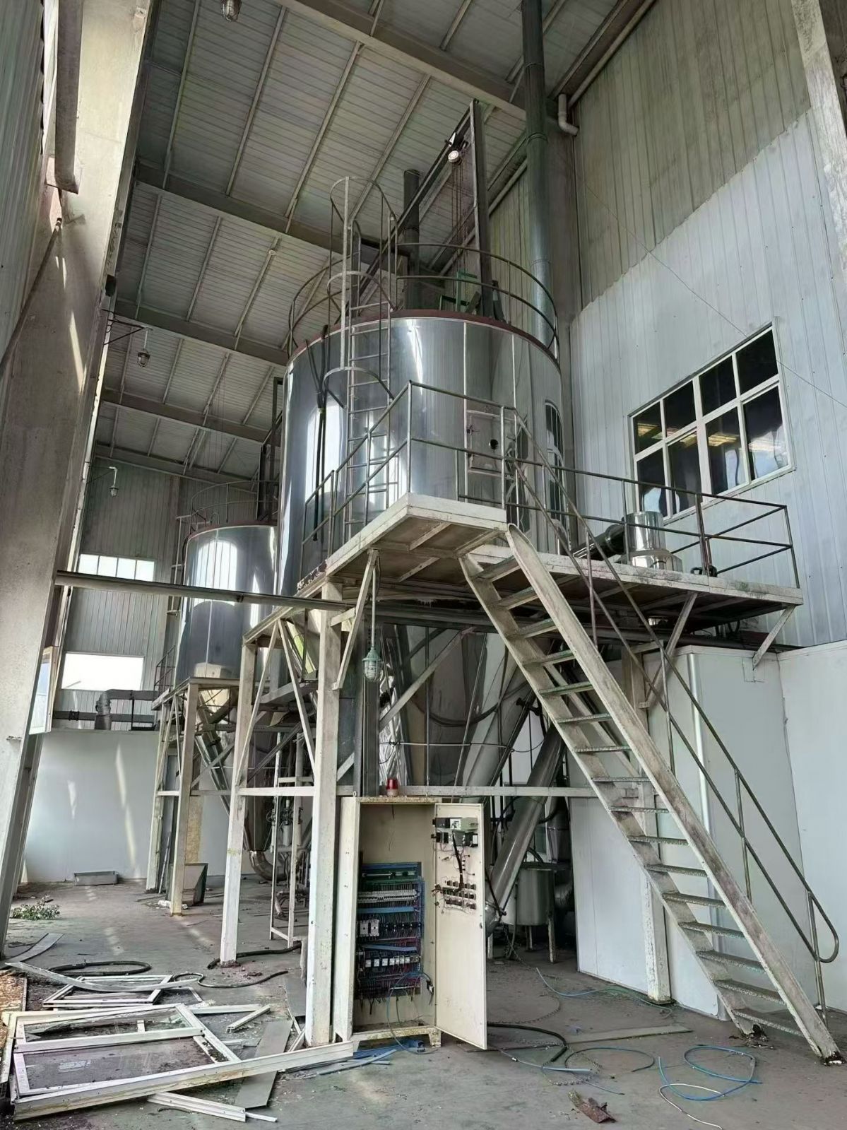 转让二手喷雾干燥机 两套300型离心式喷雾干燥机