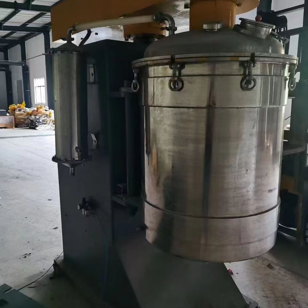 轉讓二手球磨機 一臺容積600L內(nèi)不銹鋼立式球磨機