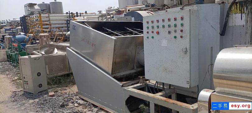 轉(zhuǎn)讓二手疊螺脫水機(jī) 一臺403型全套污泥脫水機(jī)