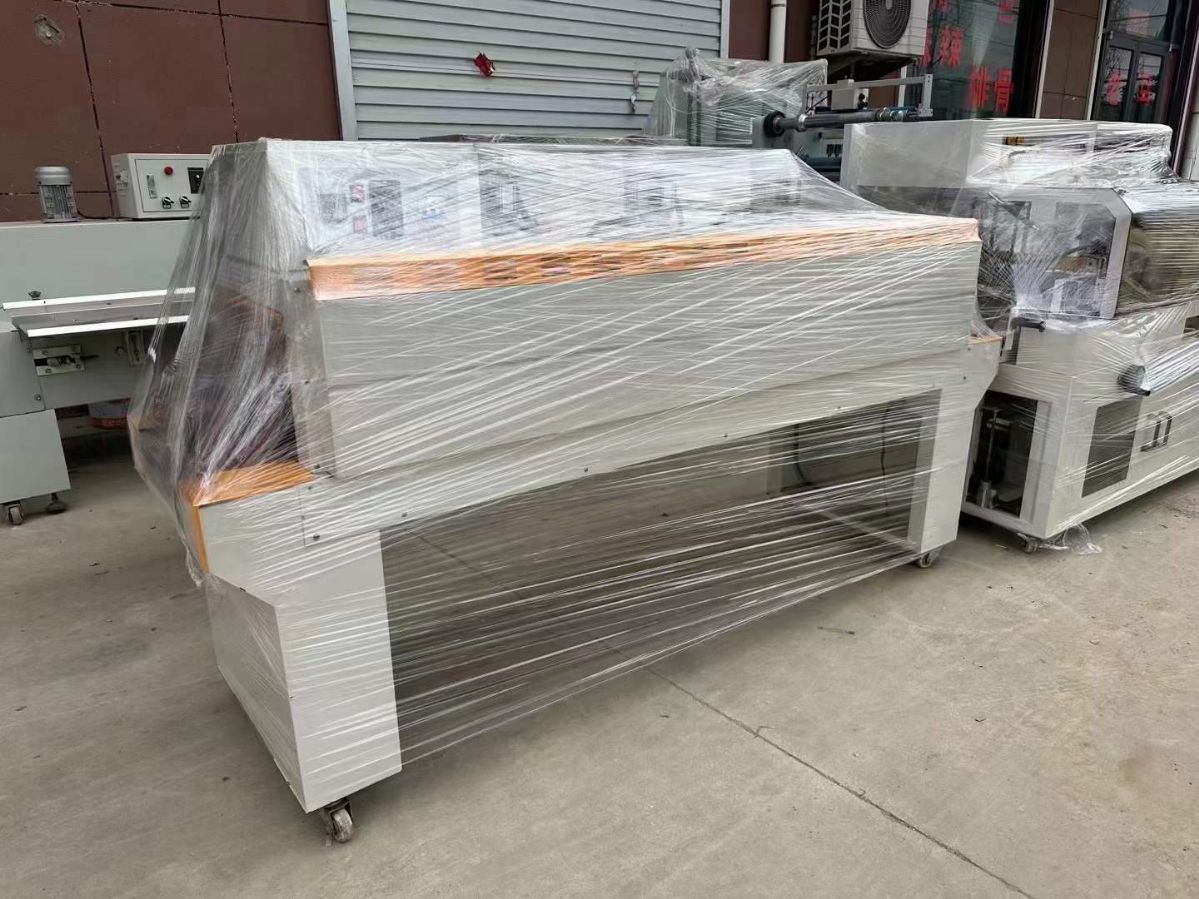 轉(zhuǎn)讓二手封切機(jī) 一套550型帶熱收縮L型封切機(jī)
