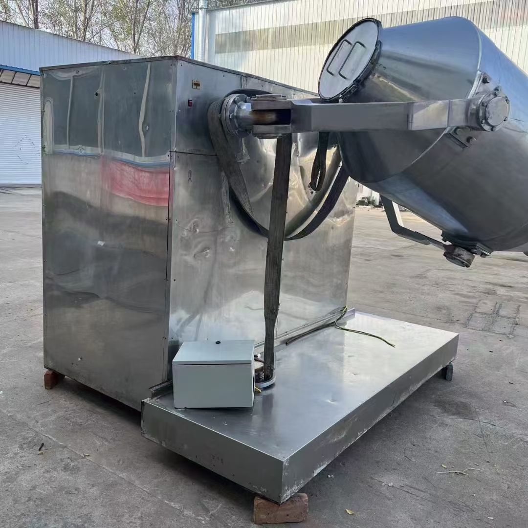 轉(zhuǎn)讓二手三維混合機(jī) 一臺(tái)容積1000L高效三維運(yùn)動(dòng)混合機(jī)