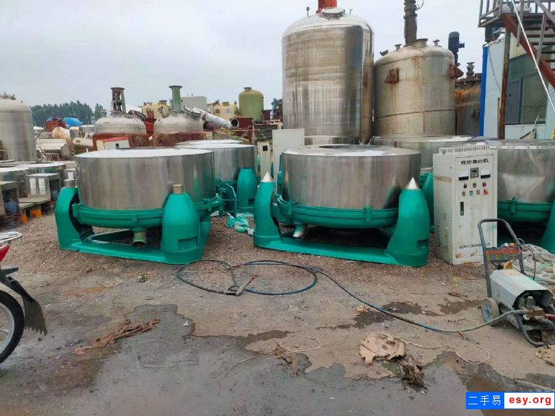 转让二手三足脱水机 9台1500型三足离心机