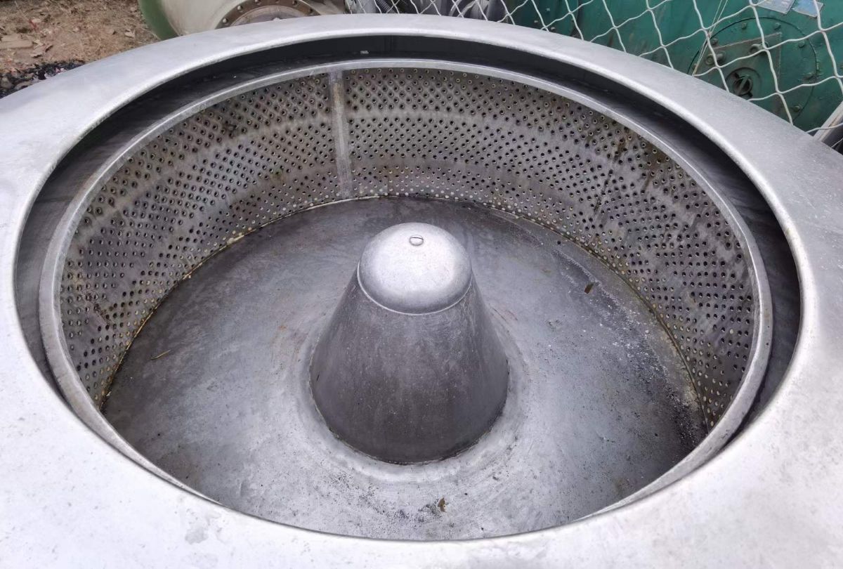 转让二手三足脱水机 一台直径1.2米三足式离心机