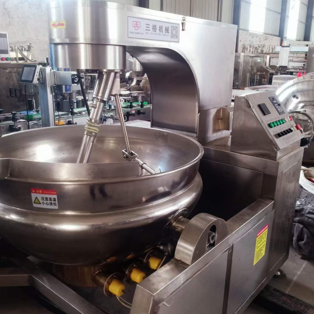 轉(zhuǎn)讓二手行星炒鍋 一臺(tái)容積500L電加熱全自動(dòng)行星攪拌炒鍋