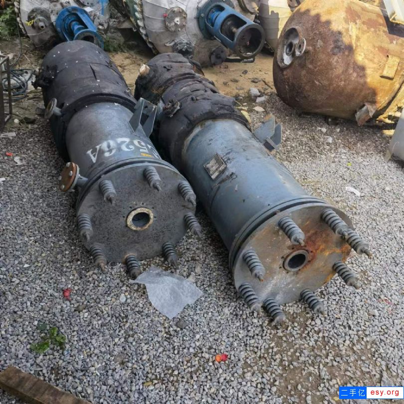 出售二手石墨換熱器 20根18平方石墨塊冷凝器