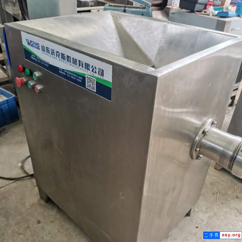 轉(zhuǎn)讓二手絞肉機(jī) 一臺(tái)100型凍肉絞肉機(jī)