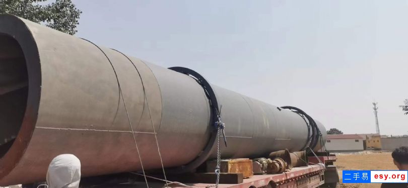 轉(zhuǎn)讓二手滾筒烘干機 一臺1.5米x13米全套烘干機