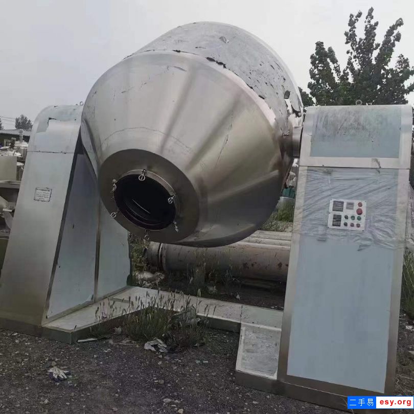 轉(zhuǎn)讓二手雙錐干燥機(jī) 兩臺3000L搪瓷雙錐干燥機(jī) 帶質(zhì)保