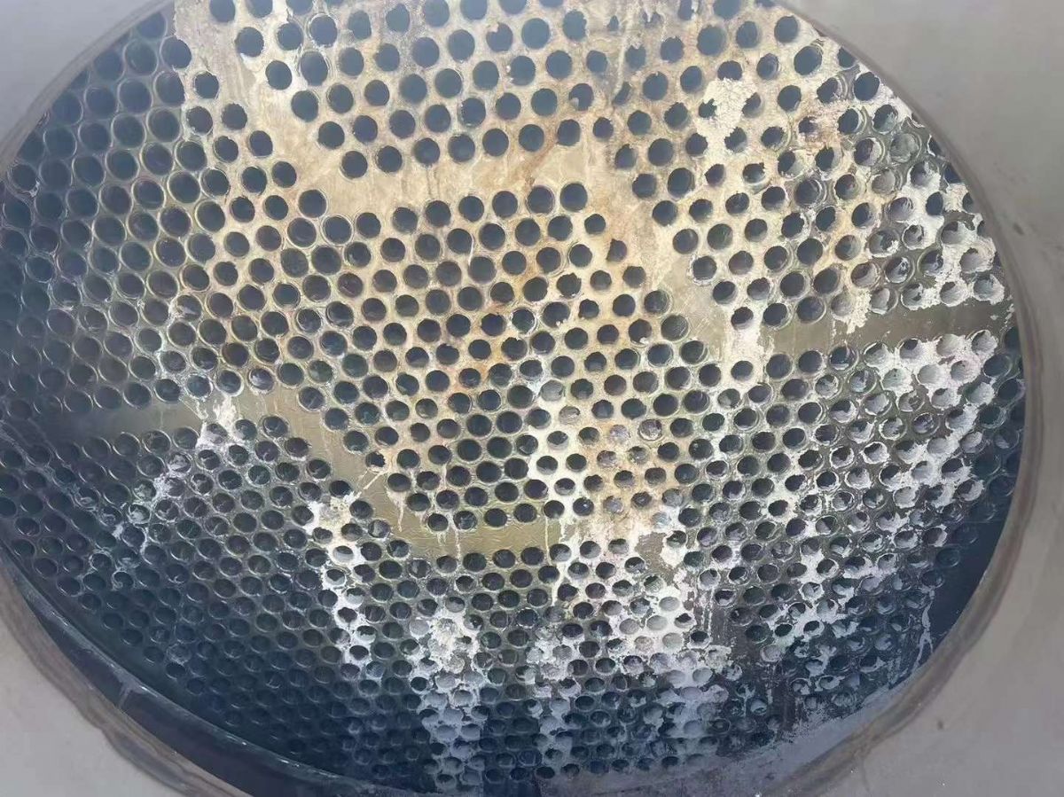 轉讓二手鈦材蒸發(fā)器 一套8噸鈦材MVR蒸發(fā)器