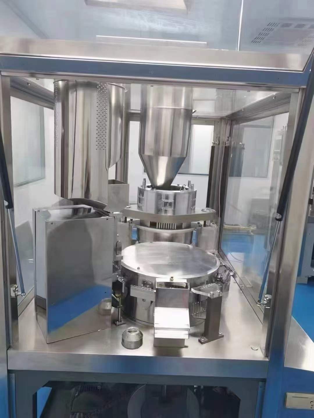 轉讓二手膠囊填充機 一臺1200型北京翰林膠囊填充機 帶磨具