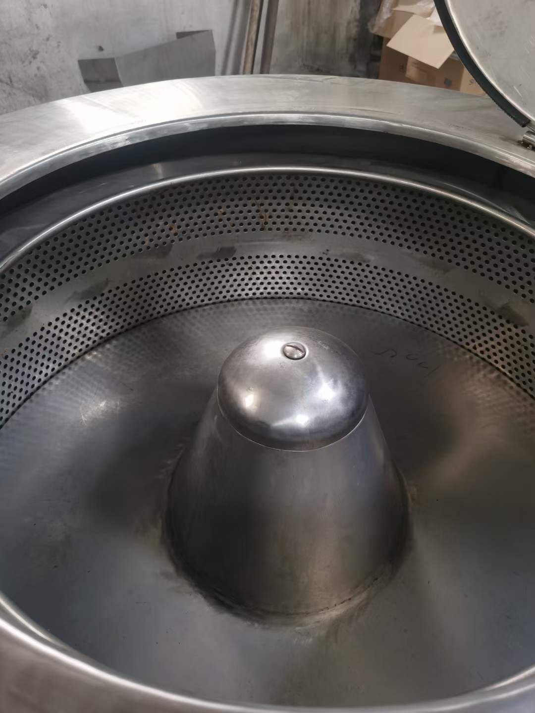 转让二手三足离心机 一台1000型直径1米食品级三足脱水离心机