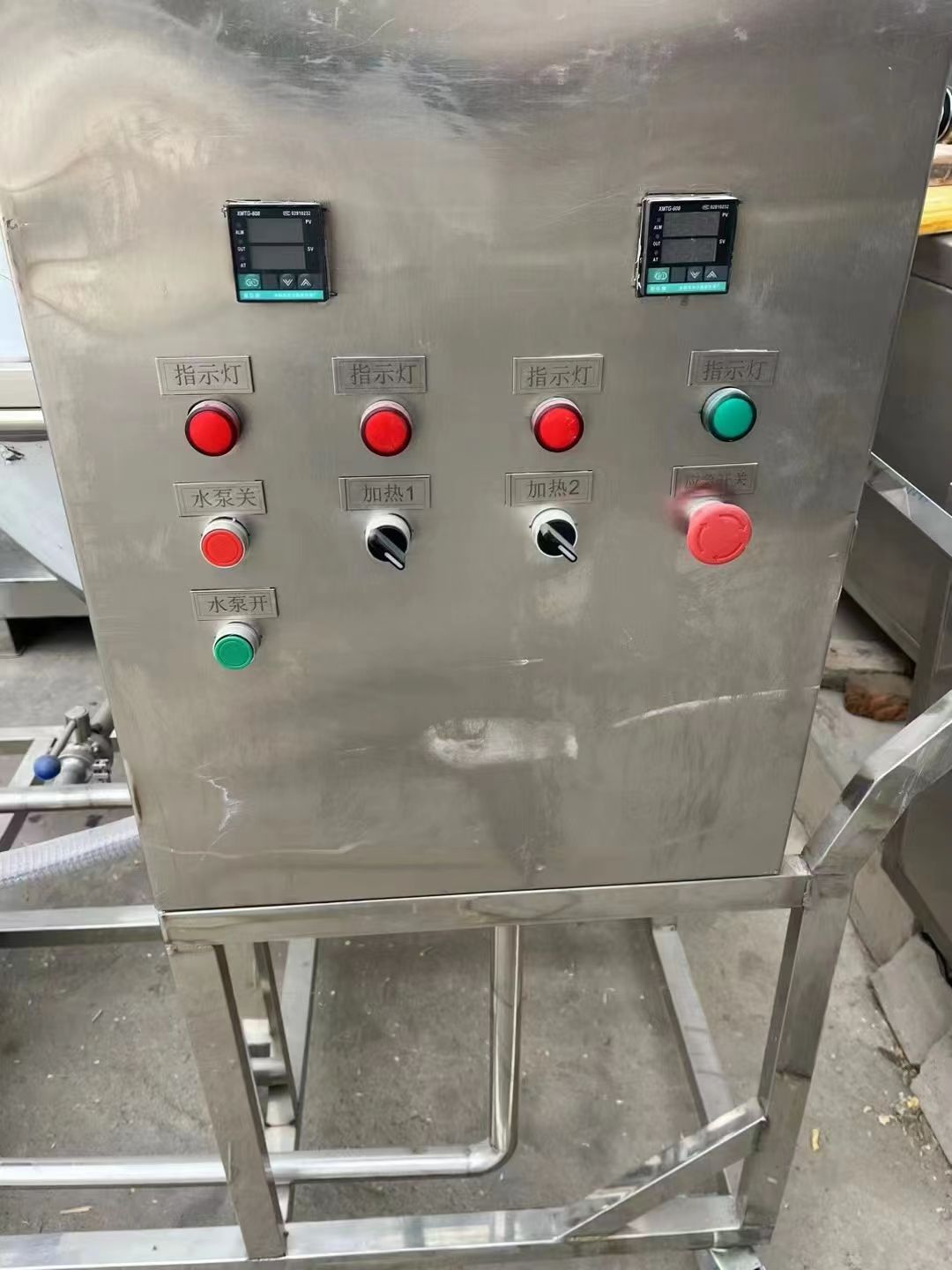 轉(zhuǎn)讓二手清洗機 一套容積100L全不銹鋼ClP清洗機