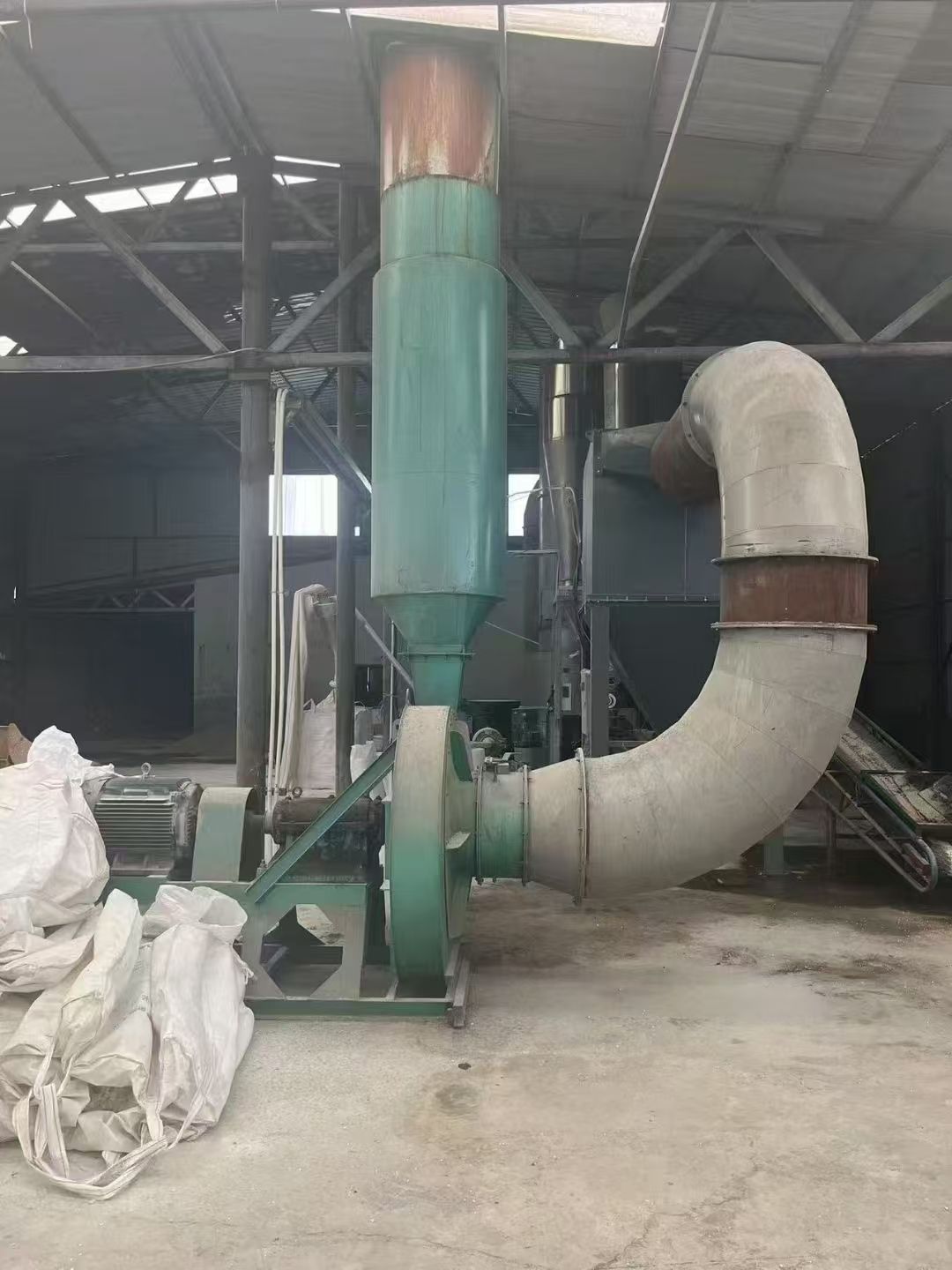 轉(zhuǎn)讓二手閃蒸干燥機 一套直徑1200型304材質(zhì)旋轉(zhuǎn)閃蒸干燥機