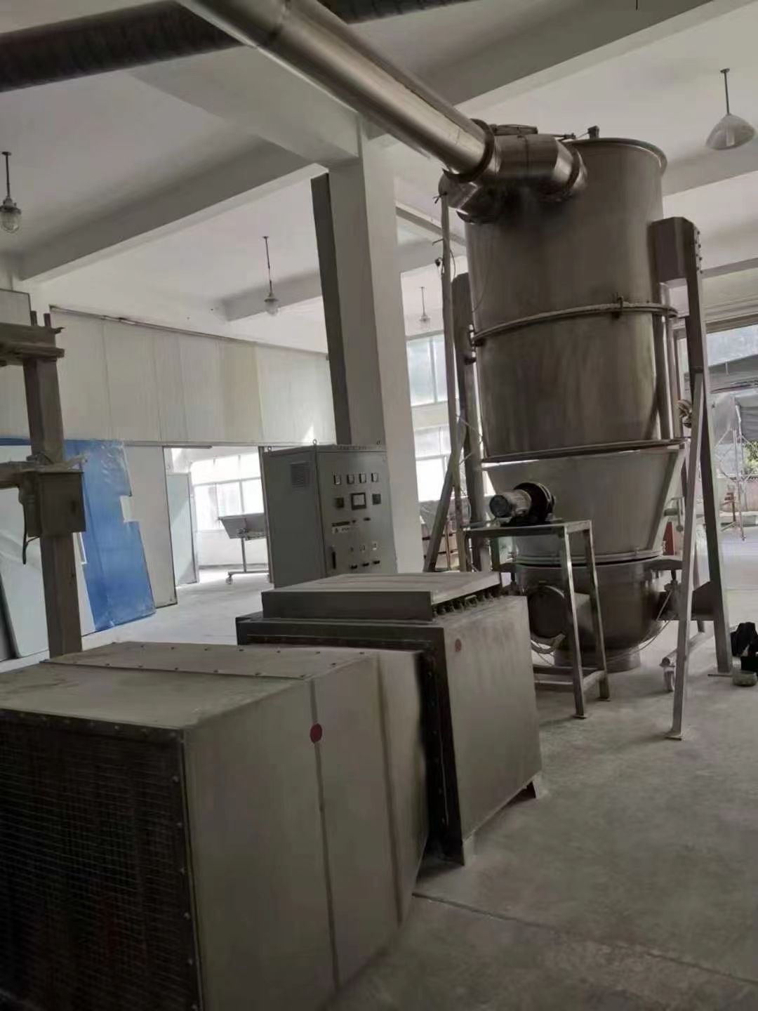 轉(zhuǎn)讓二手沸騰干燥機(jī) 一臺(tái)FG-300型高效沸騰干燥機(jī)