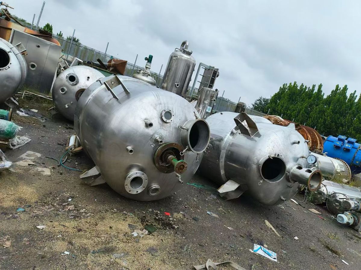 转让二手动态提取罐 五台容积3立方多功能动态提取罐