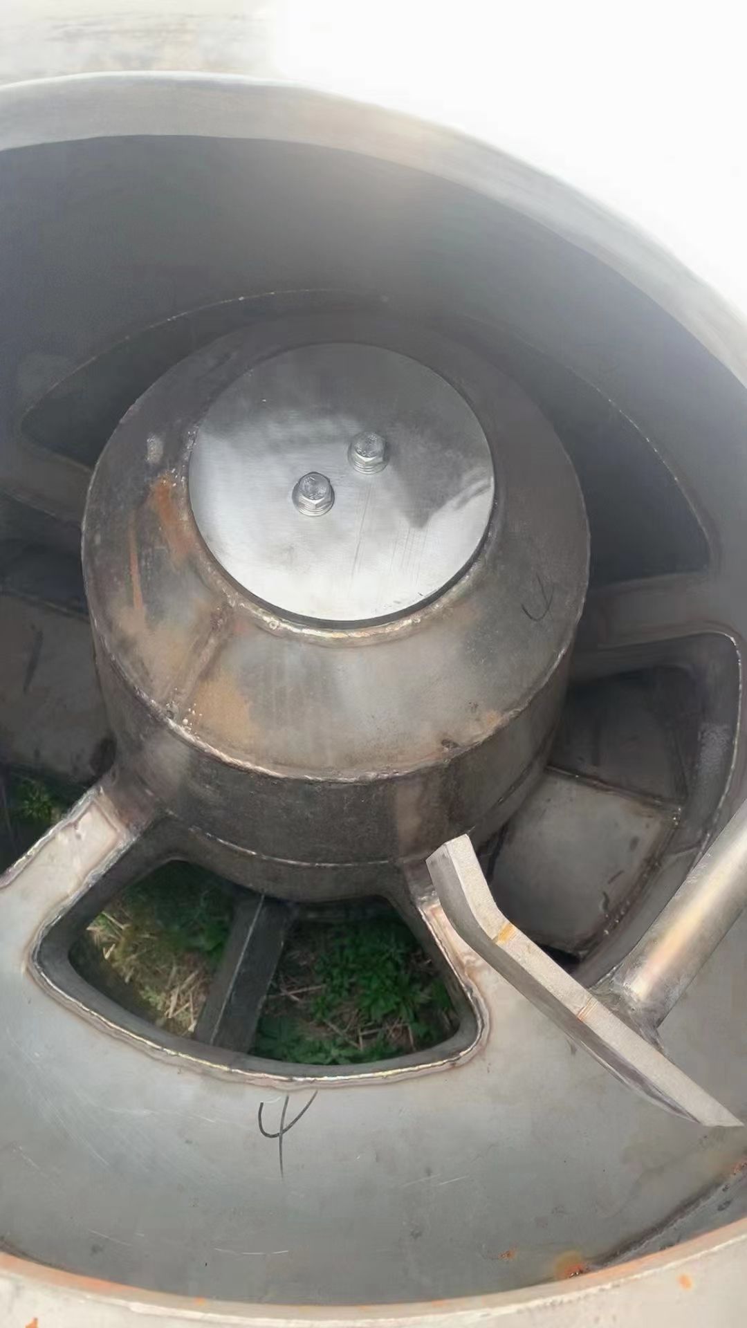 轉讓二手平板離心機 10臺直徑一米材質2205平板刮刀離心機