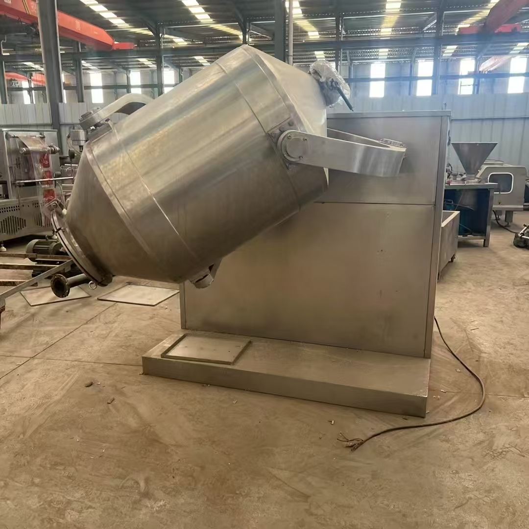 轉(zhuǎn)讓二手三維混合機(jī) 一臺容積600L常州產(chǎn)三維運(yùn)動混合機(jī)
