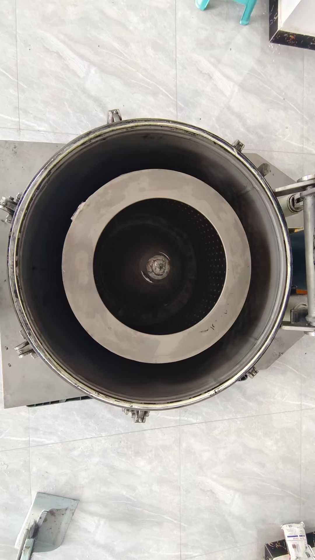 轉讓二手平板離心機 一臺450型賽得利產鈦材平板密閉離心機